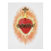 Poster du Sacré-Coeur de Jésus (Devant)