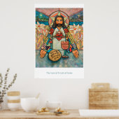 Poster du Sacré-Coeur de Jésus (Cuisine)