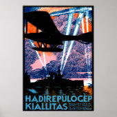 Poster du Salon aérien de Budapest 1920 (Devant)