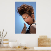 Poster du salon amusant (Cuisine)