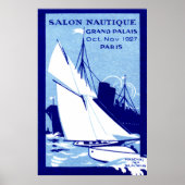 Poster du Salon de Bateau de Paris 1927 (Devant)