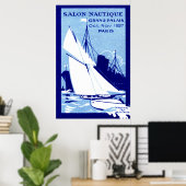 Poster du Salon de Bateau de Paris 1927 (Bureau à domicile)