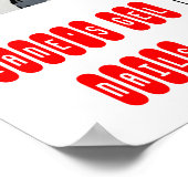 Poster du salon de ongle (Coin)