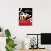 Poster du salon des cheveux et des ongles (Bureau à domicile)