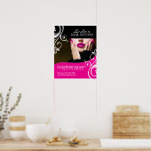 Poster du salon des cheveux et des ongles (Cuisine)