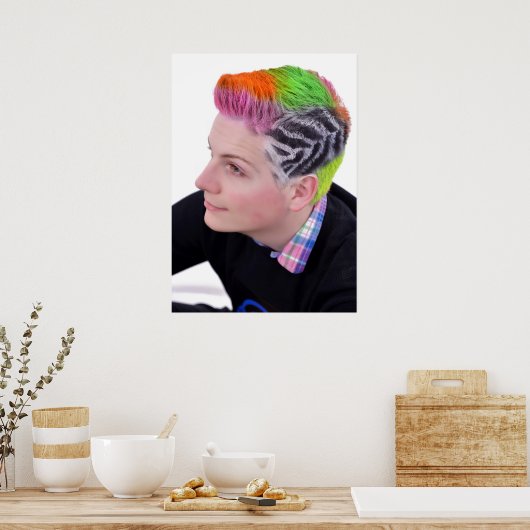 Poster du salon pour enfants (Cuisine)