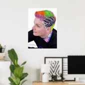 Poster du salon pour enfants (Bureau à domicile)