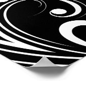 Poster du Salon Spa Black & White (Coin)
