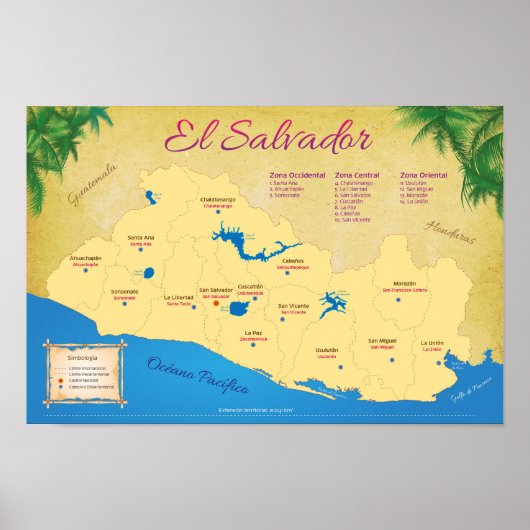 Poster du Salvador (Devant)