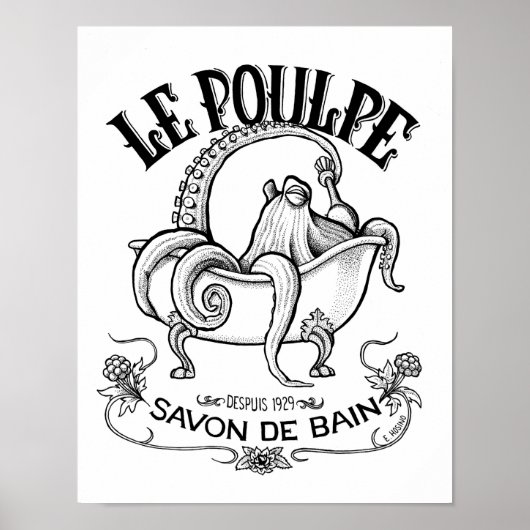 Poster du savon Le Poulpe (Devant)