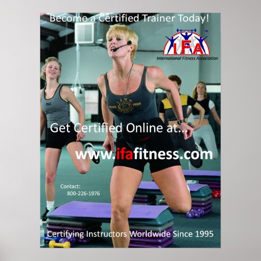 Poster du séminaire de formateurs de l'IFA (Devant)