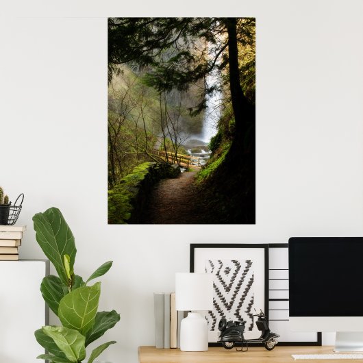 Poster du sentier de Latourell Falls (Bureau à domicile)
