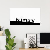 Poster du septième phoque (Bureau à domicile)