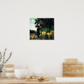 Poster du serpent Henri Rousseau Charmer (Cuisine)