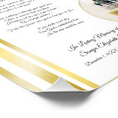 Poster du service commémoratif funéraire JW Imprim (Coin)