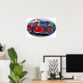 Poster du service d'incendie Carlsbad (Bureau à domicile)