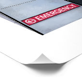 Poster du service d'urgence (Coin)