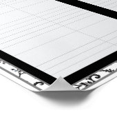 Poster du siège mariage (Coin)