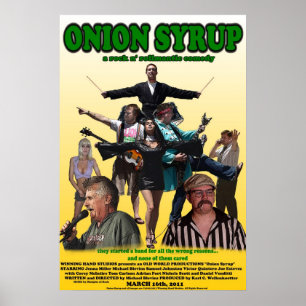 Poster du sirop d'oignon