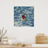Poster du snowboard (Cuisine)