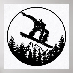 Poster du snowboard