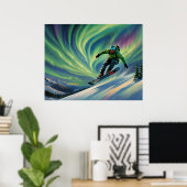 Poster du snowboard (Bureau à domicile)