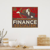 Poster du socialisme financier de Bernanke (Cuisine)