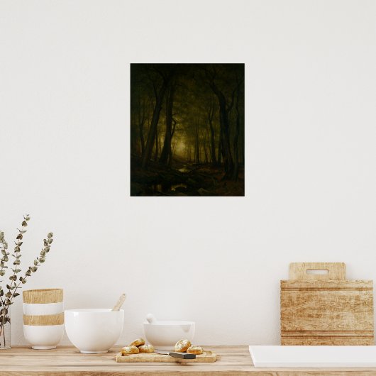 Poster Du Soir Dans Les Bois (1876) (Cuisine)