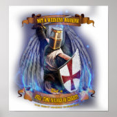 Poster du soldat Christian Knight (Devant)