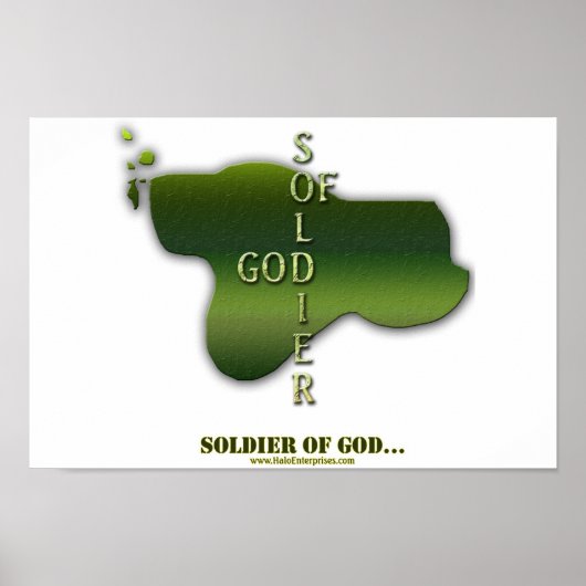 Poster du soldat de Dieu (Devant)
