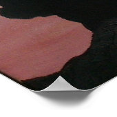 Poster du Soldat Silhouette Rouge Blanc et Bleu (Coin)