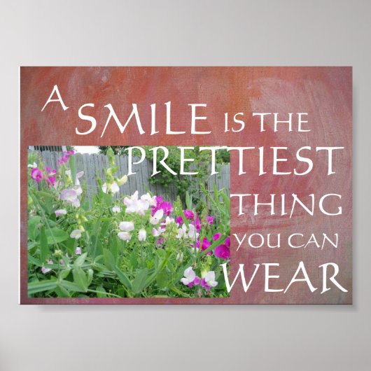 Poster du sourire (Devant)