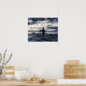 Poster du sous-marin Striking in the Ocean (Cuisine)