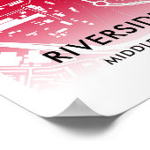 Poster du Stade Riverside - Accueil de Middlesbrou (Coin)