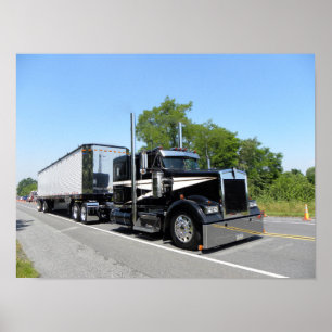 Poster du Strite Trucking Kenworth W900L