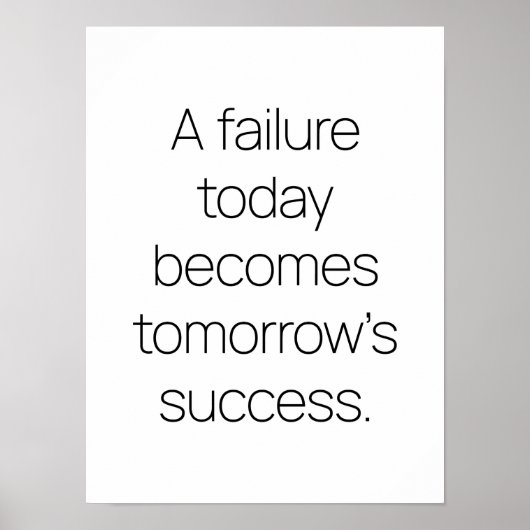 Poster du succès de demain (Devant)