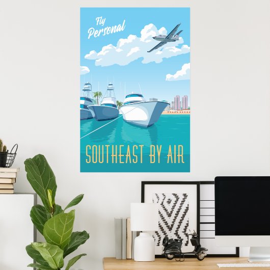 Poster du Sud-Est (Bureau à domicile)