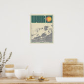 Poster du Surf de recherche hydrodynamique de l'Ou (Cuisine)