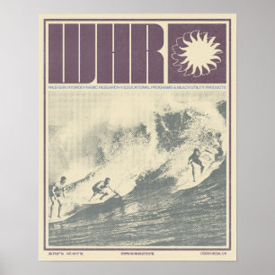 Poster du Surf de recherche hydrodynamique de l'Ou