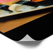 Poster du Sushi au Japon (Coin)