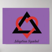 Poster du symbole d'adoption (Devant)