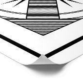 Poster du symbole de la Terre (Coin)