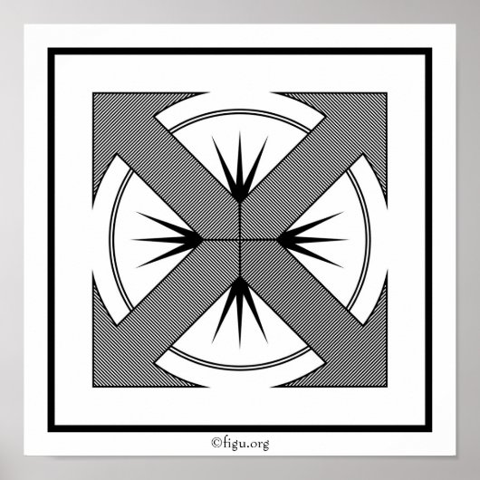 Poster du symbole de la Terre (Devant)