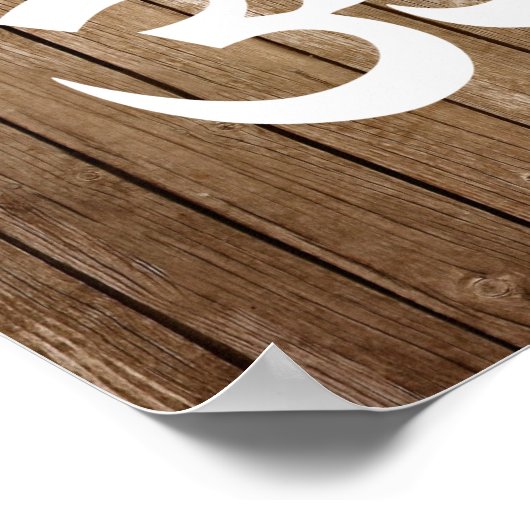 Poster du symbole Om (Coin)