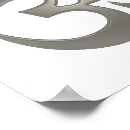 Poster du symbole Om (Coin)