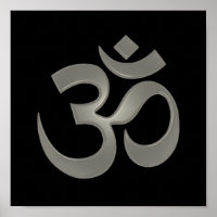 Poster du symbole Om