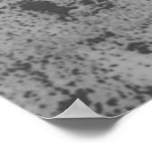 Poster du symbole Yin Yang en détresse (Coin)