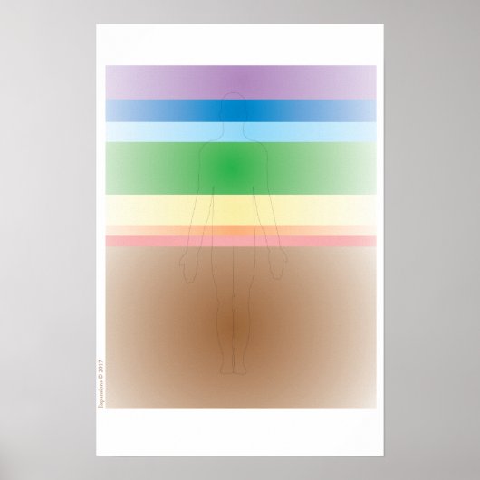 Poster du système Chakra (Devant)