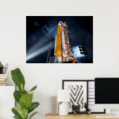 Poster du système de lancement spatial de la NASA (Bureau à domicile)