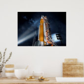 Poster du système de lancement spatial de la NASA (Cuisine)